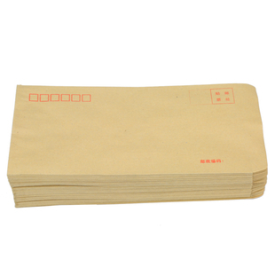 加厚牛皮纸信封小号发票袋牛皮增值税专用a4信封信纸批发印logo