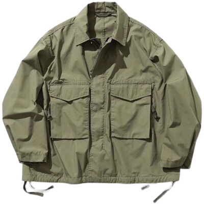 余文乐日系潮m65军事口袋夹克