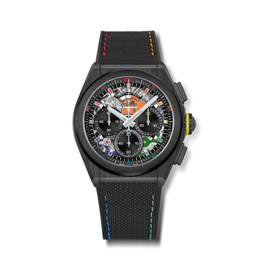 真力时DEFY系列21CHROMA黑陶瓷