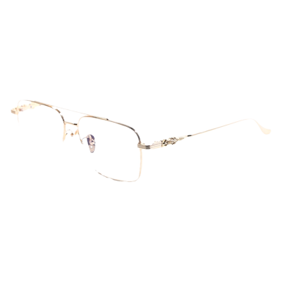 新款钛超轻时尚双梁方框眼镜