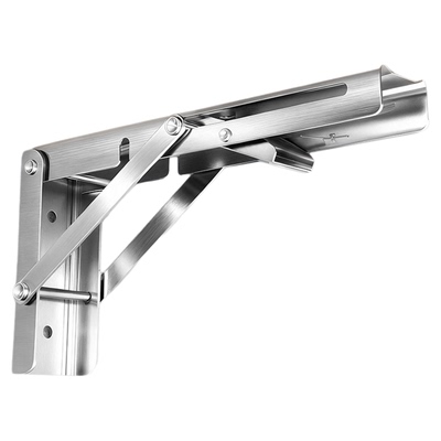 折叠不锈钢三角支架活动置物架