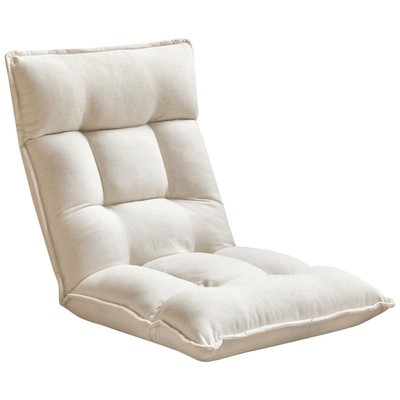 西物家用白色奶油风懒人椅