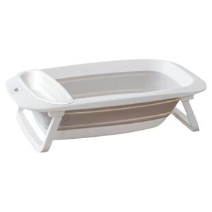 Gromast婴儿洗澡盆宝宝折叠浴盆可坐躺大号浴桶家用新生儿童小孩
