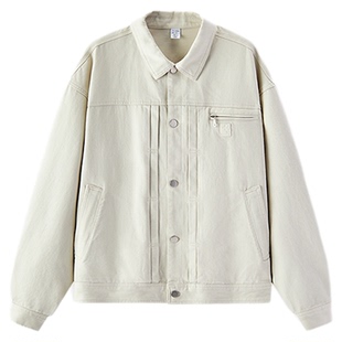 [商场同款]森马 x Marcus联名款夹克男工装外套2025秋装新款纯棉