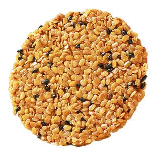 【喵在其中】黑金松露亚麻籽仁饼脱壳高膳食纤维饱腹感强脆糯口感