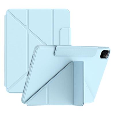 ipadair6保护套多种折叠角度横竖屏ipad2022平板10.9英寸11pro保护壳9.7寸/10.2搭扣笔槽mini6支架软壳