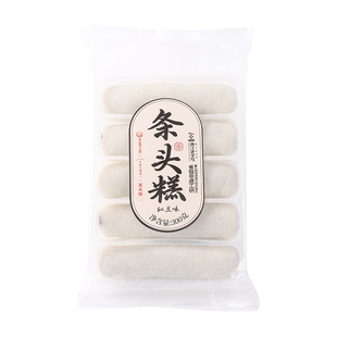 三关六码头上海特产红豆沙条头糕糯叽叽老式传统糕点麻薯点心零食