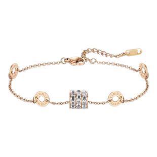 小蛮腰手链女士手镯子项链玫瑰金送女票新年毛衣链情人节生日礼物