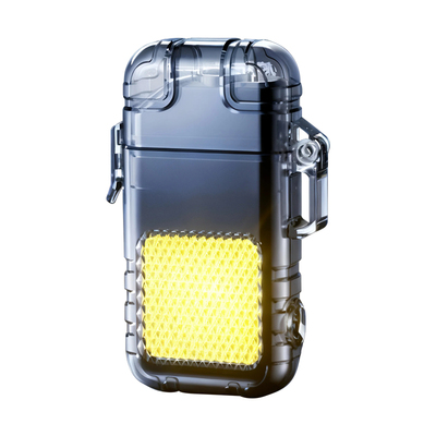 充电打火机新款多功能户外照明防风旅行点烟生火露营便携防水野外