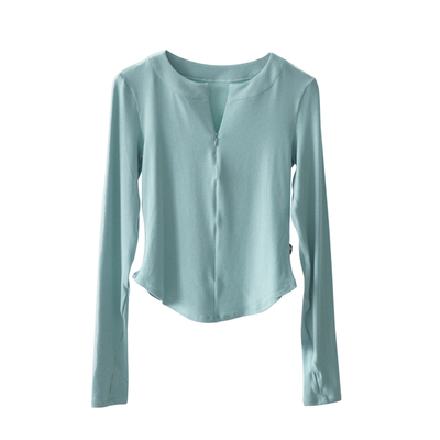 小茉莉舞蹈服黑色上衣练功服