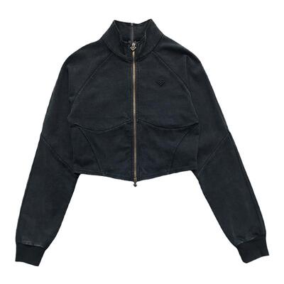 THEGODPARTICLE做旧立领外套