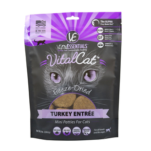 美国 Vital Essentials VE 生骨肉肉饼/肉粒●主食冻干猫粮 1袋