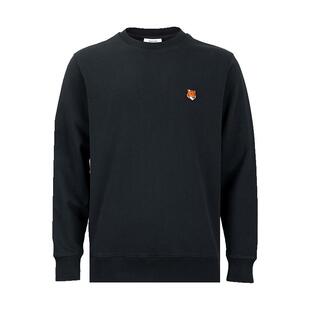 Maison Kitsune男狐狸头贴花全棉套头卫衣男士秋冬新款XY推选
