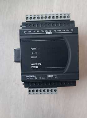 【询价】台达PLC DVP04PT-E2成色实物图，功能正常，品适用
