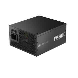美商海盗船3000w电源白金全模组ATX3.1工作站电脑机箱电源WS3000
