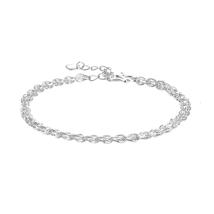 老凤祥凤尾转运珠纯银手链女款925足银轻奢精致生日礼物送女朋友