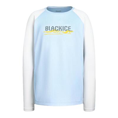 黑冰儿童抑菌长袖T恤透气舒适