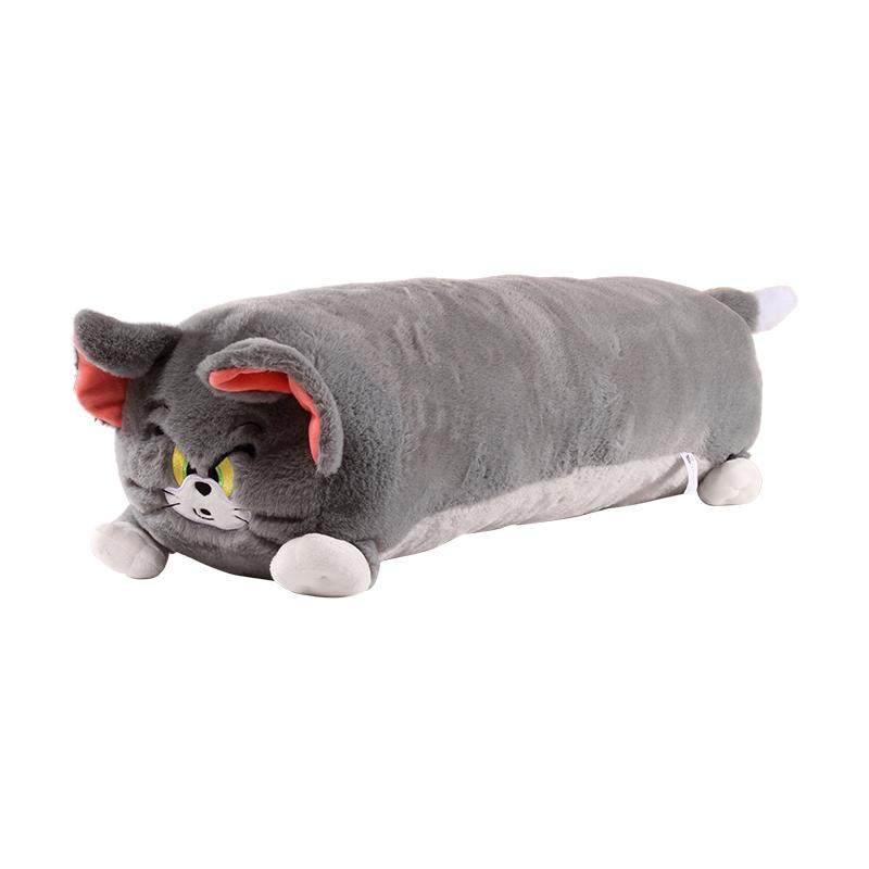 HUGKIS猫和老鼠TOM汤姆猫长条抱枕床上超软夹腿抱睡公仔毛绒玩偶