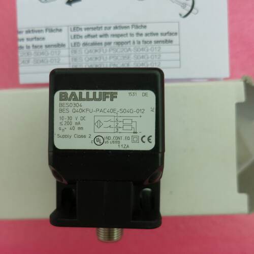 议价巴鲁夫BALLUFF全新原装BES Q40KFU-PAC40E-S04G-012 BES0304