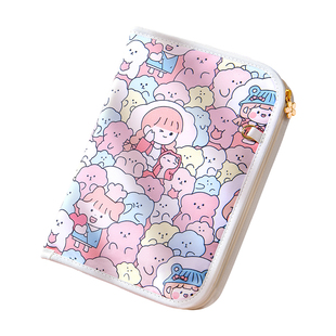 产检收纳册带拉链孕妇初期用品孕检收纳册b超产检报告单孕期必备档案册收纳袋文件夹产检手册资料怀孕记录册