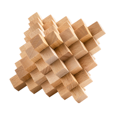 益智玩具鲁班锁小印象