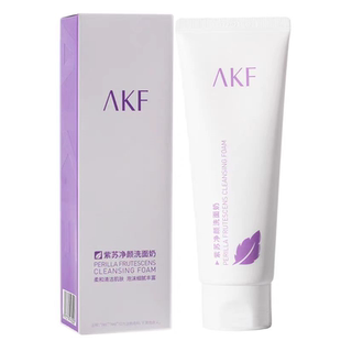 AKF紫苏洗面奶氨基酸温和深层清洁毛孔控油净颜洁面乳泡沫敏感肌