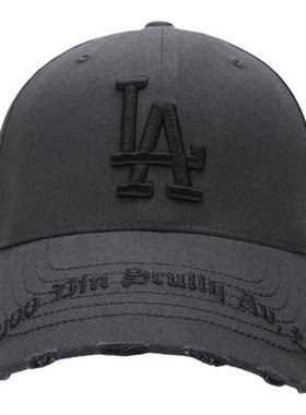 MLB帽子复古棒球帽男女帽中性弯檐鸭舌帽时尚百搭显脸小3ACPKP02N
