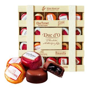 比利时进口酒心巧克力迪克多Ducd'o礼盒装可可脂送人夹心糖果零食