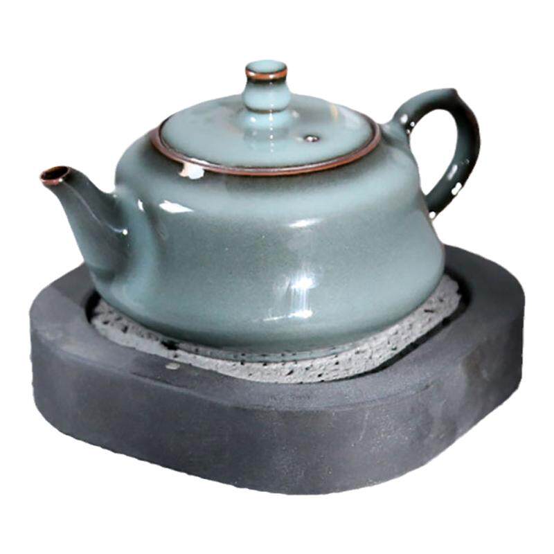 高工谢明东手工哥窑铁胎茶具