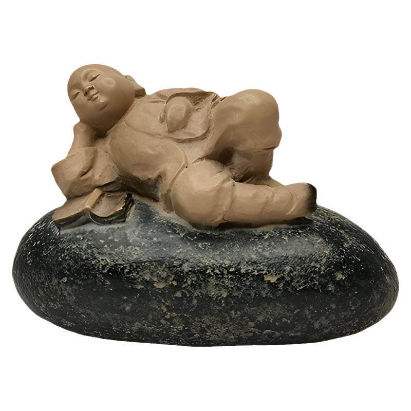 观复台湾禅趣摆件养生馆小沙弥