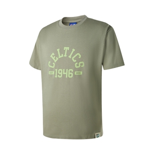 NBA官方凯尔特人/勇士/湖人/雷霆球场生活男短袖T恤球衣