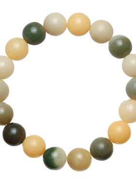 暖言菩提多宝素圈手串