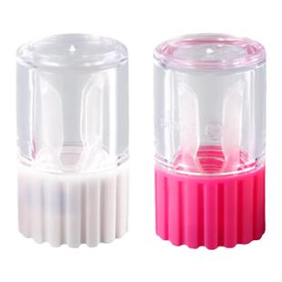 露晰得角膜塑形镜ok镜镜盒RGP圆柱眼镜盒硬性双联瓶储存硬镜伴侣