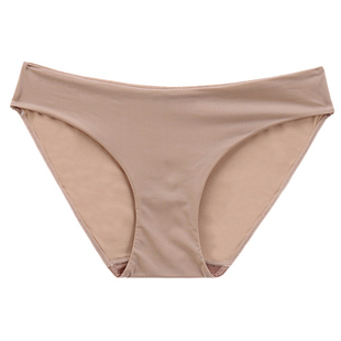 高档冰丝内裤女士低腰夏季柔滑透气纯棉档轻奢亲肤舒适大码三角裤