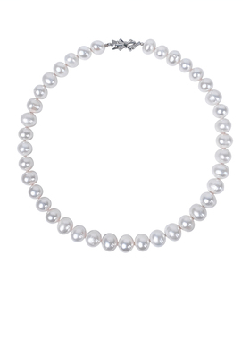 纯天然淡水珍珠项链强光大点位