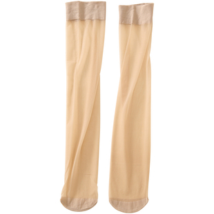 6双SK4501中筒袜女防勾丝超薄隐形肉色夏季白色袜子半截小腿丝袜