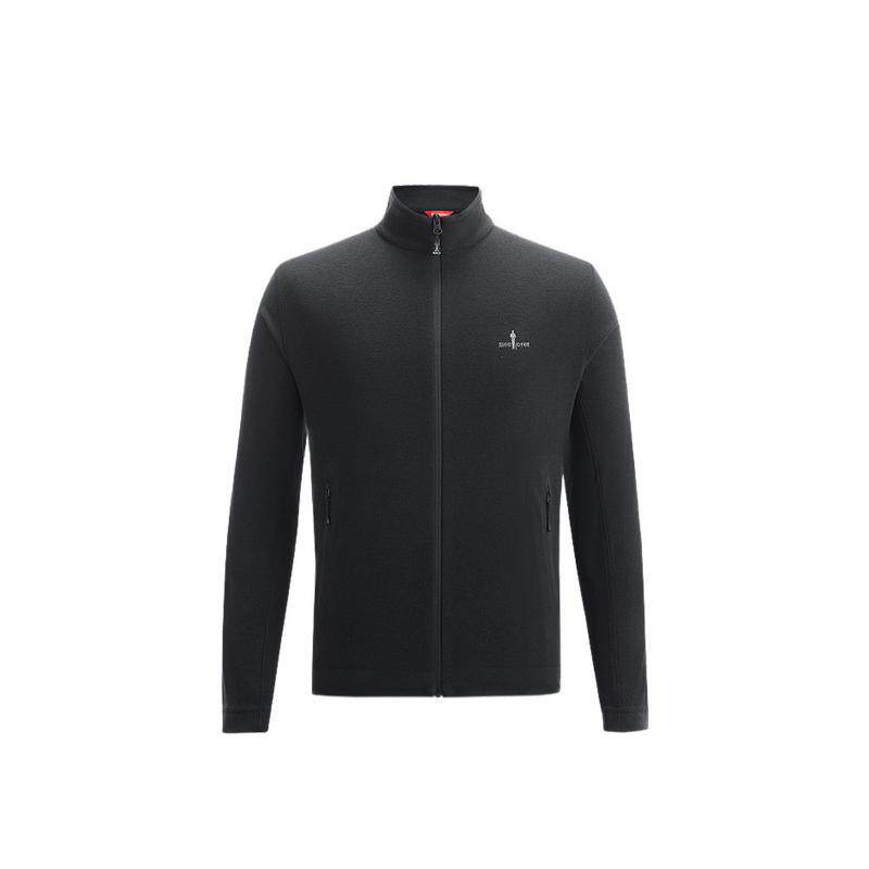 【POLARTEC】比音勒芬2025秋季新款男士抓绒保暖轻薄立领夹克外套