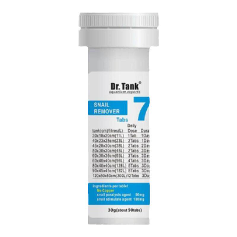 Dr.Tank坦克除蛋白虫除涡虫锭片鱼缸不伤鱼虾水草活体抑制虫卵