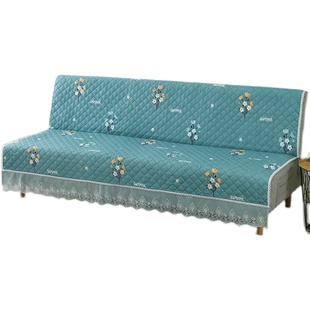 沙发床罩套可折叠蕾丝防滑四季通用小型单人三人两用扶手坐垫盖巾