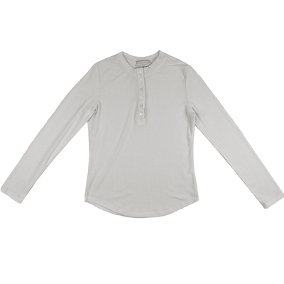 TRHOMME紧身显肌肉长袖T恤