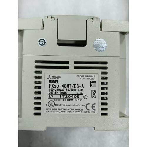 询价下单FX3U-48MT/ES-A 三凌 PLC 可开发票