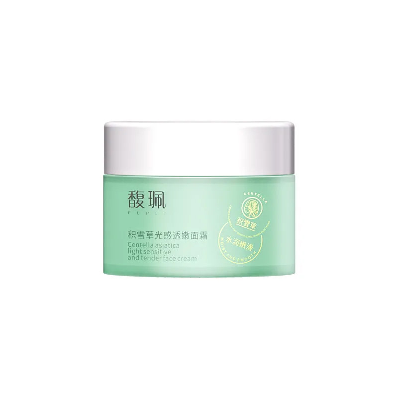 馥珮积雪草光感透嫩面霜清爽滋润补水晒后学生党保湿面霜女正品