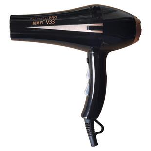 发廊用大风力高速家用吹风筒 2600W蓝光负离子 发廊豹V33吹风机