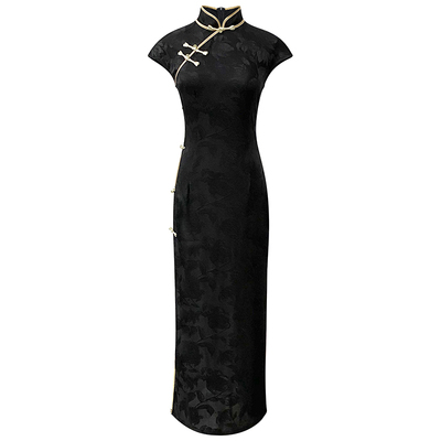 新式高贵复古旗袍连衣裙