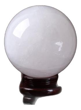 天然白水晶球招财转运财源滚滚来