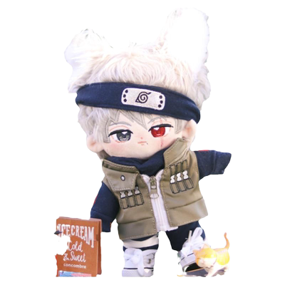 卡卡西棉花娃娃20cm可爱