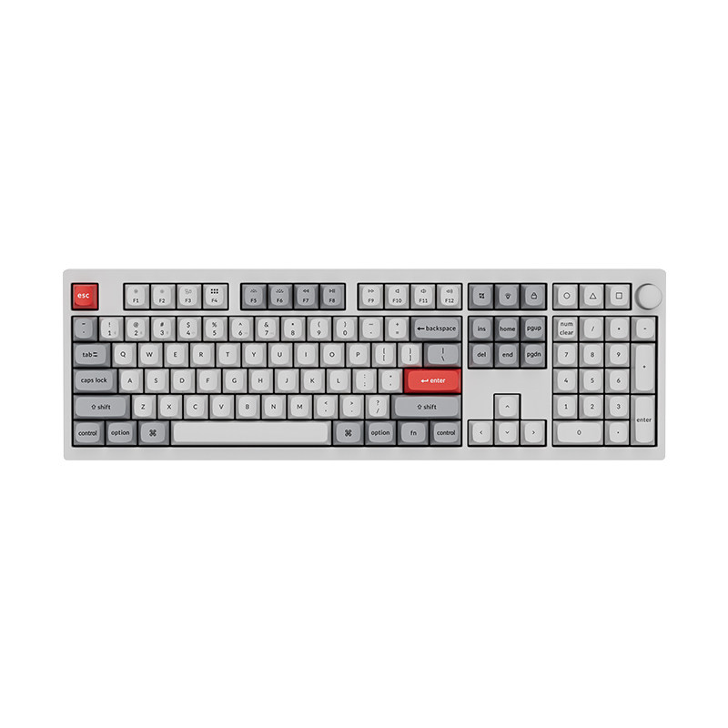keychron Z6Ultra三模双8K机械键盘快拆108/82键客制化Win/Mac铝