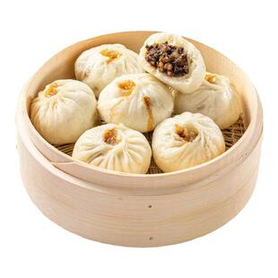 良芯匠人嵊州老面小笼包子土猪肉梅干菜榨菜早餐半成品速食即食
