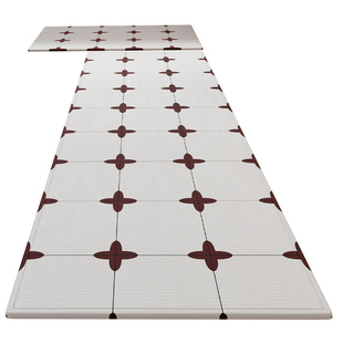 北欧法式厨房地垫2026新款高端防滑防油免洗可擦吸水耐脏垫子家用