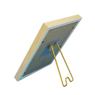 金属不锈钢相框支架摆台托后面桌面固定支撑架照片相册画框配免钉